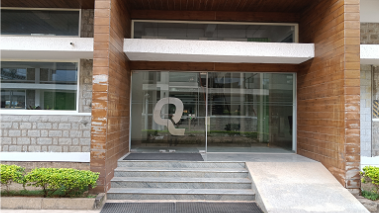 Main Reception and Glass Entrance